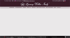 Desktop Screenshot of luxury-villas-italy.com