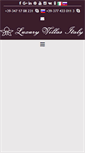 Mobile Screenshot of luxury-villas-italy.com